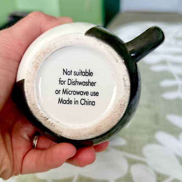 Cute Penguin Ceramic Mini Espresso Kitchen Dining Mug Set of 2 - Picture 6 of 6